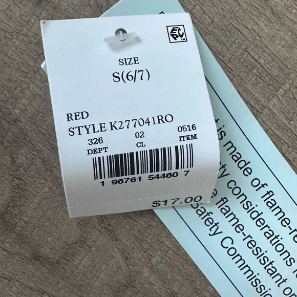 Rudolph the Red Nosed Reindeer Christmas Kids 2 Piece Pajama Set S 6/7 New - Picture 4 of 6